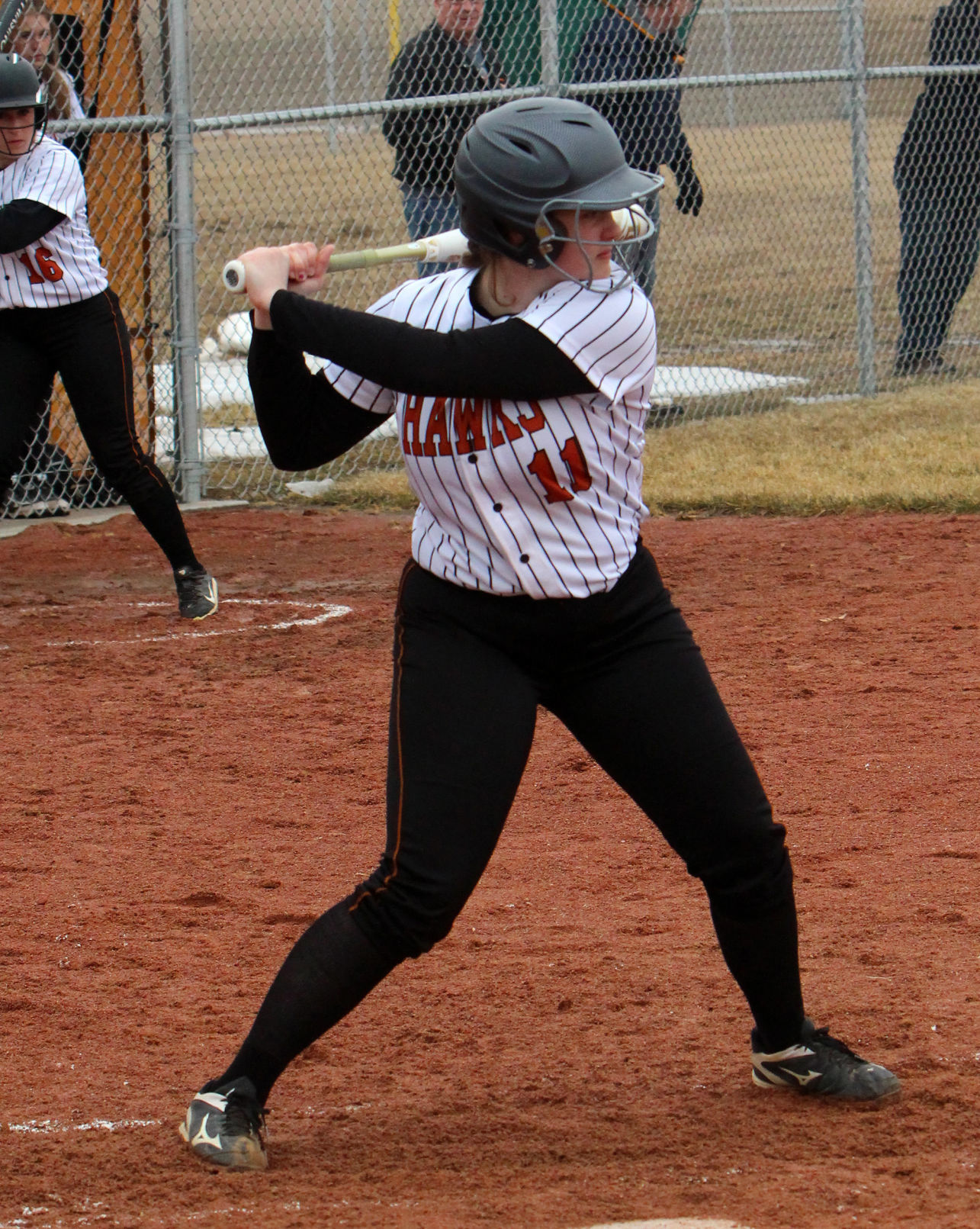 Elk Mound at Bloomer softball 4-4-19